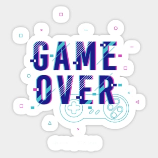 Game over Sticker